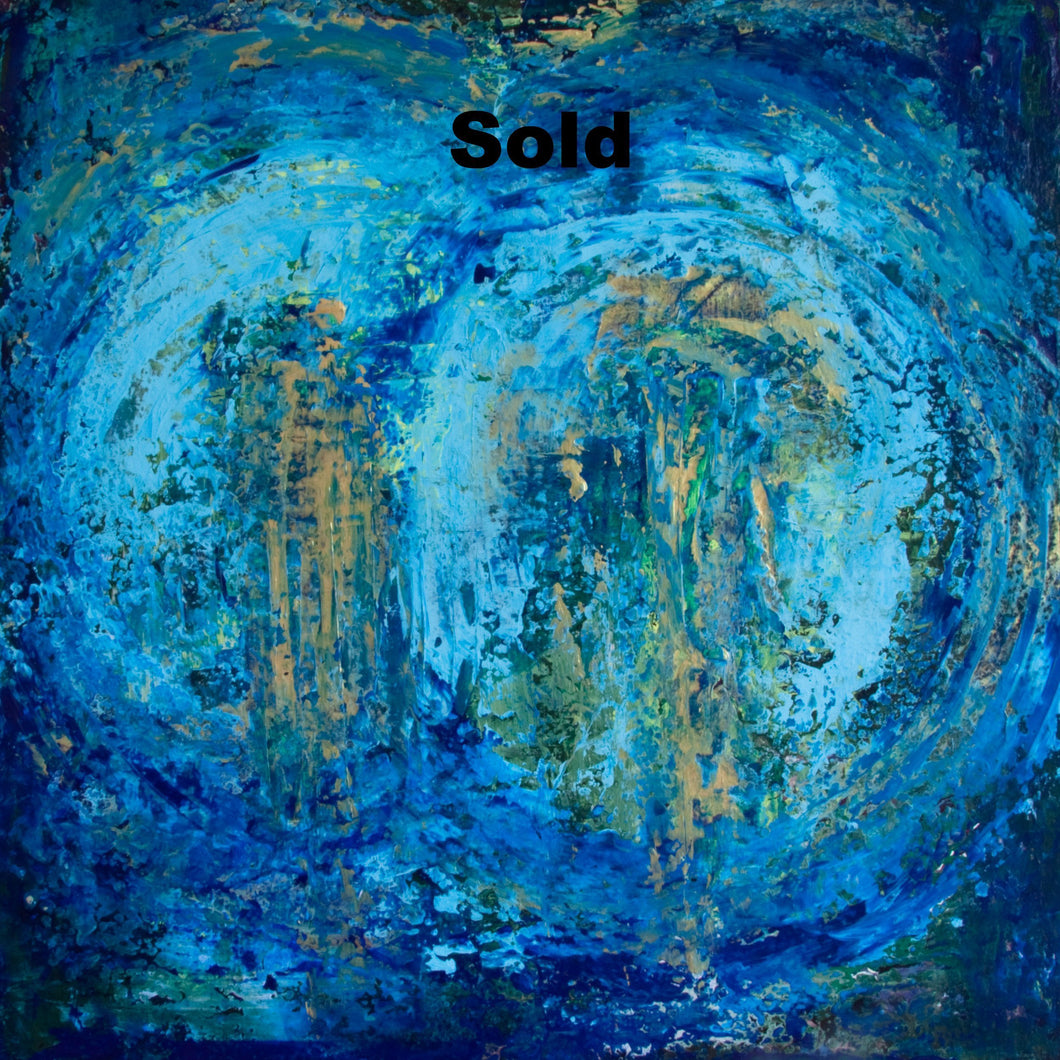 Twin Flame :  Available as prints and products, Original Sold.